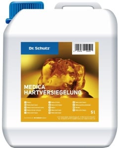 Dr. Schutz® Medica Hartversiegelung, Polymerdispersion für erhöhte Beständigkeit gegen Desinfektionsmittel, 5 l - Kanister