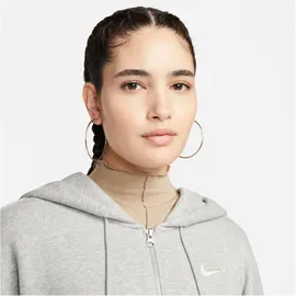 Nike Sportswear Phoenix Fleece Oversized Kapuzenjacke Damen 063 dk grey heather/sail M