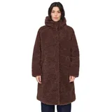 Mazine - Women's Faux-Fur Coat - Mantel Gr L braun