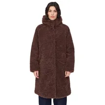 Mazine - Women's Faux-Fur Coat - Mantel Gr L braun