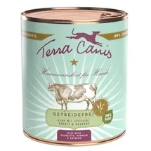 Terra Canis getreidefrei Rind mit Zucchini, Kürbis und Oregano 6 x 800 g