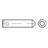 F. REYHER Nchfg. GmbH & Co. KG Gewindestift ISO 4027 Spitze/Innen-6kt M4 x 8 1000 Stück