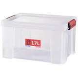 Sundis Aufbewahrungskiste CLIP 'N STORE 17 l 1-tlg. Transparent