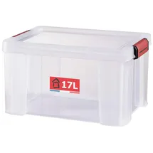 Sundis Aufbewahrungskiste CLIP 'N STORE 17 l 1-tlg. Transparent