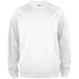 Clique Rundhalspullover Weiß XXL