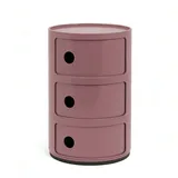Kartell Componibili Standcontainer 58,5 x 58,5 x 58,5 cm Malve/Rosa