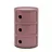 Kartell Componibili Standcontainer 58,5 x 58,5 x 58,5 cm Malve/Rosa