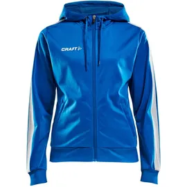 Craft Pro Control Kapuzen-Trainingsjacke Damen Club Cobolt/White M