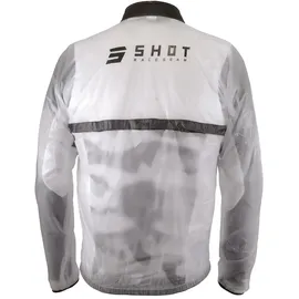 Shot Regenjacken Herren Transparent XL