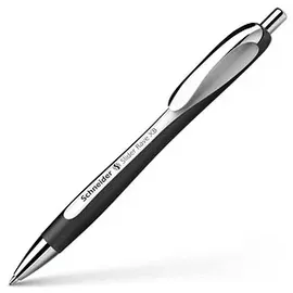 Schneider Kugelschreiber Basic Schwarz/Weiß 0,7 mm 5 St.