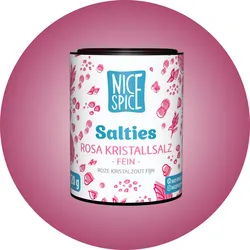 NICE SPICE Salties Rosa Kristallsalz fein