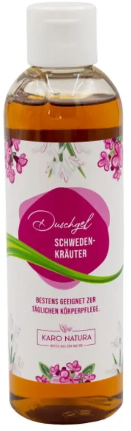 Schwedenkräuter Duschgel (200 ml) - Karo Natura