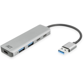 ACT USB 3.2 Gen 1 (3.1 Gen 1) Type-A 5000 Mbit/s Grau
