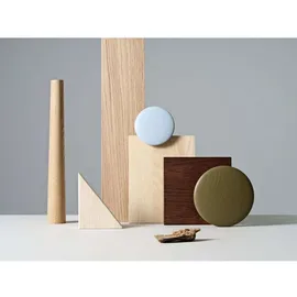 Muuto Garderobenhaken Dots 5er-Set Dunkelgrün