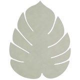 LIND DNA LINDDNA Tischset Nupo S Leaf Leder Grün Olive (Small)