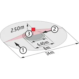 Beg Brück Electronic Präsenzmelder KNX PD4N-KNXs-BA-UP