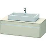Duravit Waschtischunterschrank 1 Auszug 120 x 42,6 x 55 cm Taupe Matt