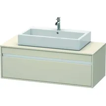Duravit Waschtischunterschrank 1 Auszug 120 x 42,6 x 55 cm Taupe Matt