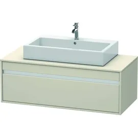 Duravit Waschtischunterschrank 1 Auszug 120 x 42,6 x 55 cm Taupe Matt