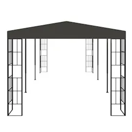 vidaXL Pavillon 3 x 6 m anthrazit