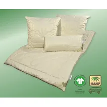 Garanta Bio Hanf GOTS organic Duo-Warm Steppbett, 155 x 220 cm)