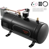 12V Luft Kompressor 3L Tank Train Luft Horn Komplettsystem 170W Druckluft