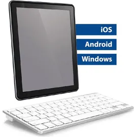 Act AC5605 Tastatur Bluetooth AZERTY Belgisch Weiß (AC5605)
