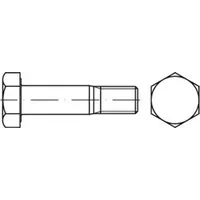 Peiner EN 14399-8 Form H Sechskant-Passschraube Gewindetoleranz 6g M24x135