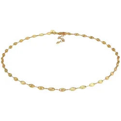 Elli PREMIUM Choker Plättchen Vintage Stern Look 925 Silber Ketten   Damen 