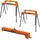 holmwerk® Arbeitsbock Metall orange klappbar
