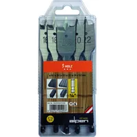 Alpen Maykestag Alpen Flachfräsbohrer Set 5tlg 16 18 20