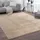 Paco Home Cadiz 630 Kurzflorteppich 80 x 150 cm beige