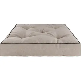 ASPERO Sitzkissen 50 x 50 x 10 cm beige 4 St.