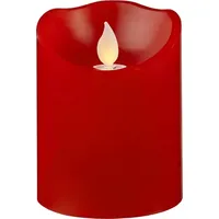 Star Trading M-Twinkle LED-Wachskerze 0 g rot