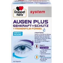 Doppelherz System Augen Plus Sehkraft + Schutz Kapseln 120 St.