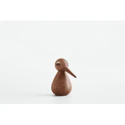 Bird - Holzfigur Smoked klein