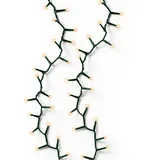 MARELIDA LED Baummantel Lichterkette 1-2 GLOW 6 Stränge 540LED H: 1,8m Timer für Außen