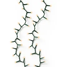 MARELIDA LED Baummantel Lichterkette 1-2 GLOW 6 Stränge 540LED H: 1,8m Timer für Außen