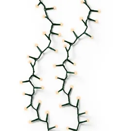 MARELIDA LED Baummantel Lichterkette 1-2 GLOW 6 Stränge 540LED H: 1,8m Timer für Außen