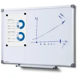 Showdown Displays Showdown Whiteboard Scritto Economy - 60x45cm - Aluminium - Weiß