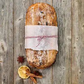 RBV Birkmann Birkmann, Backform für leckeren Stollen, Karbonstahl-Stollenbackhaube, 38 cm, mit Antihaftbeschichtung, hochwertiger Kohlenstoffstahl,PFOA-frei, mit