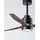 Nova Luce Sabal LED Ventilator 0 cm Schwarz/Braun