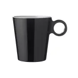 Mepal Flow Henkelbecher 0,16 l Schwarz