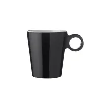 Mepal Flow Henkelbecher 0,16 l Schwarz
