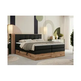 MKS Meble Albero 1 King 200 x 200 cm H4 Schwarz