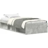 vidaXL 90 x 200 cm Grau