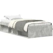 vidaXL 90 x 200 cm Grau