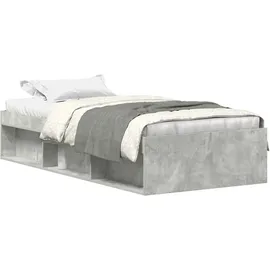vidaXL 90 x 200 cm Grau