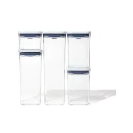 Oxo POP-Behälter weiß 0,4 l 5-teilig