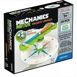 Geomag Mechanics: Bewegung Magnetischer Kompass - Set mit 35 Teilen